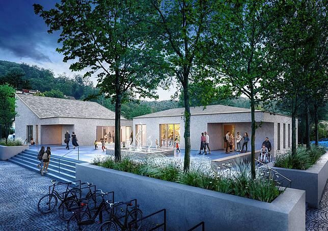 So soll das Gemeinschaftszentrum Pater-Jordan-Haus in Gurtweil nach Abschluss der Arbeiten aussehen.