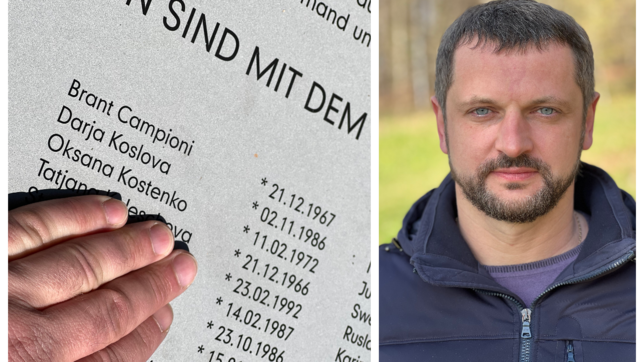 Taras Kostenko hat Zuflucht in Überlingen gefunden. Genau dort, wo seine Schwester bei der Flugzeugkatastrophe starb – eine ...