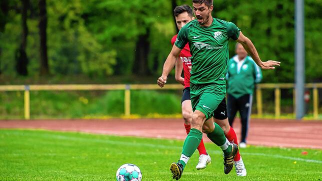 Stark: Philipp Stark – hier ein Archivbild – brachte den SV Rheintal in der Partie gegen den FC Geißlingen mit 2:1 in ...